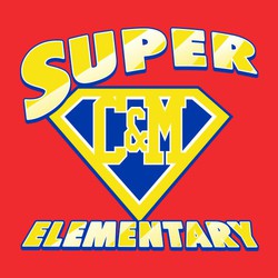 three color Super Elementary screen print design