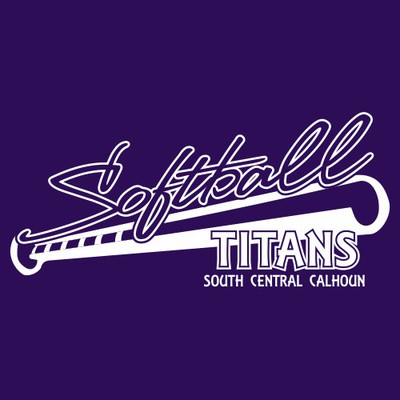 one color softball tee shirt design with bat and script word Softball above bat