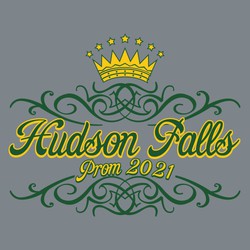 two color prom tee shirt design with crown and filigrees