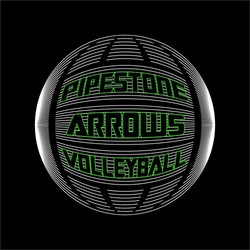 two color volleyball tee shirt design with volleyball made of thin lines.