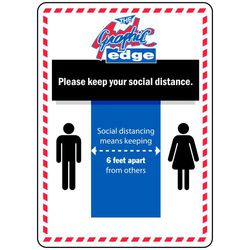 Social Distance Business Posters