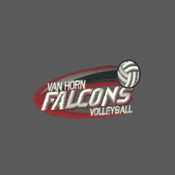 volleyball embroidery design with volleyball and a swoosh