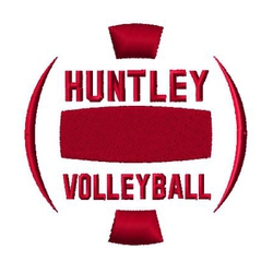 volleyball embroidery design with ball panels and lettering