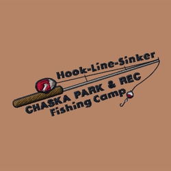 embroidery fishing edsign, fishing camp