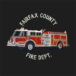 embroidery fire department design