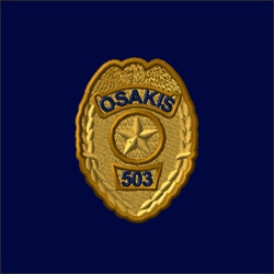 law enforcement embroidery design