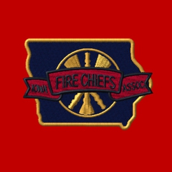 fire department embroidery design