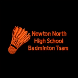 badminton embroidery design