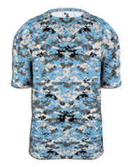 Short Sleeve Digital Camouflage T-Shirt