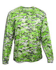 Long-Sleeve DigiCamo Shirt from Badger