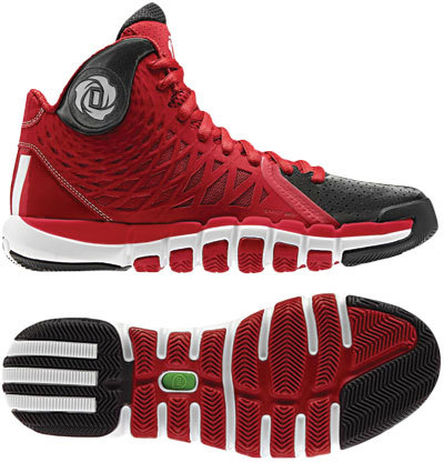 Red Adidas Basketball Shoes