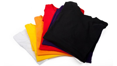 Stack of T-shirts