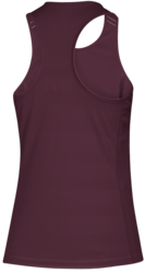 Adidas Women's Team 19 Singlet back view in Maroon