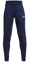 front view of under armour youth command warm-up pant