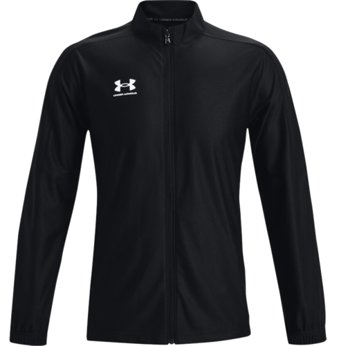 front view of Under Armour challenger track jacket