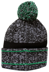 Richardson Heathered Knit Cuffed Pom Beanie