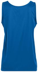 Augusta Women's Training Tank back view in Royal