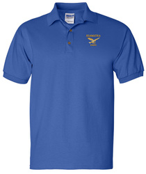 Gildan Polo Royal Blue Front