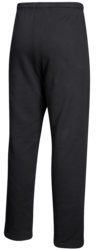 Adidas Fleece Pant back view in Black