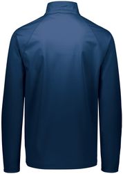 Holloway Featherlight Soft Shell Jacket back view in Navy