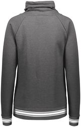 Holloway Women's Ivy League Funnel Neck Pullover back view