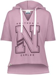 Holloway Women's Sophomore Short Sleeve Hoodie Front View