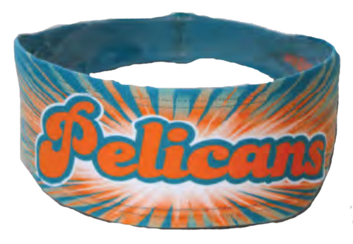 27 Sports sublimated tie headband