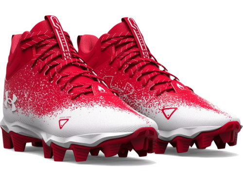 front view of under armour spotlight franchise rm 2.0 football cleats