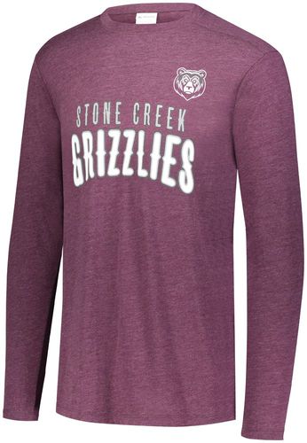 Augusta Tri-Blend Long Sleeve Crew Tee