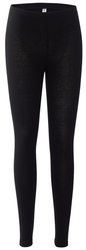 Bella Women's Fitness Leggings front view in black