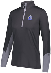 Custom Embroidered Russell Women's Hybrid Half-Zip Pullover