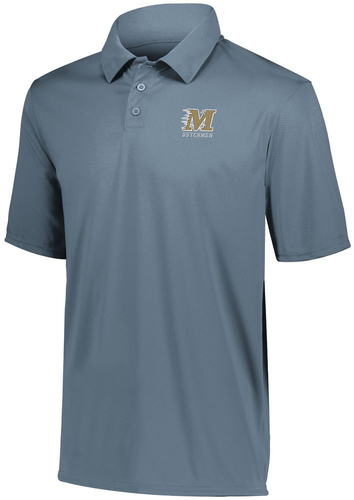 Augusta Vital Polo front view in Graphite