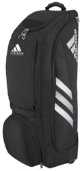 adidas Utility Wheeled Bat Bag with embroidered team logo