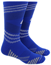 adidas Speed Mesh Team Crew, in royal, side view