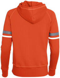 Augusta Women's Spry Hoodie back view in Orange