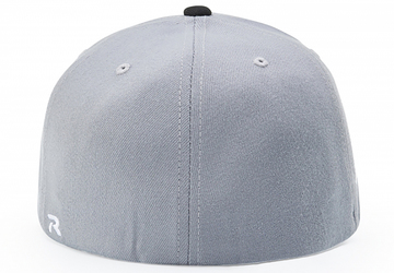 Richardson Wool Blend R-Flex Cap back view in Grey