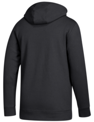 adidas Fleece Hood back view in Black