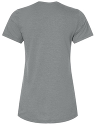 Back view of Gildan Women's Softstyle CVC T-Shirt