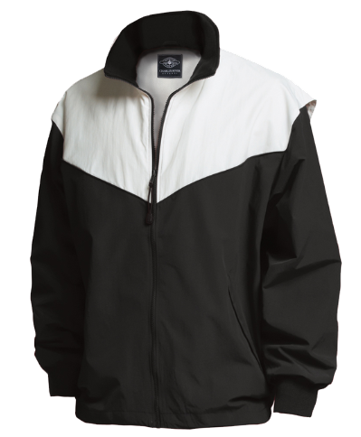 front view of Charles River championship jacket