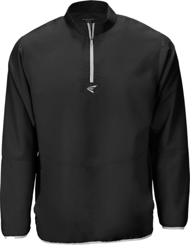 front view of easton alpha long sleeve cage jacket