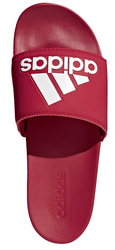 adidas Adilette Comfort Slide - Scarlet/White