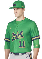 Under Armour Sublimate Faux Placket Baseball Jersey