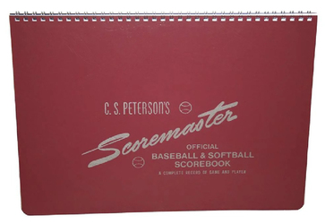 Athletic Specialties Original Scoremaster Baseball Softball Scorebook