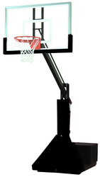 Bison Glass Max Portable Adjustable Basketball System