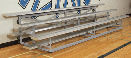 Bison All Aluminum Easy Store Indoor Bleachers