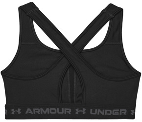 Back view of Under Armour Women's Armour Mid Crossback Sports Bra