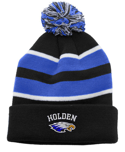 Pacific Headwear Loose-Fit Pom-Pom Knit Beanie