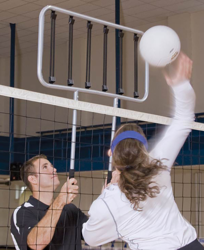 Tandem Volleyball Bungee Blocker