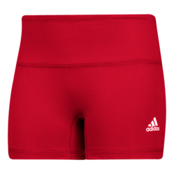 Adidas Women's Climalite Techfit 4" Short Tight in Power Red