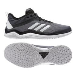 adidas Speed Trainger 4 Baseball Shoe in Grey